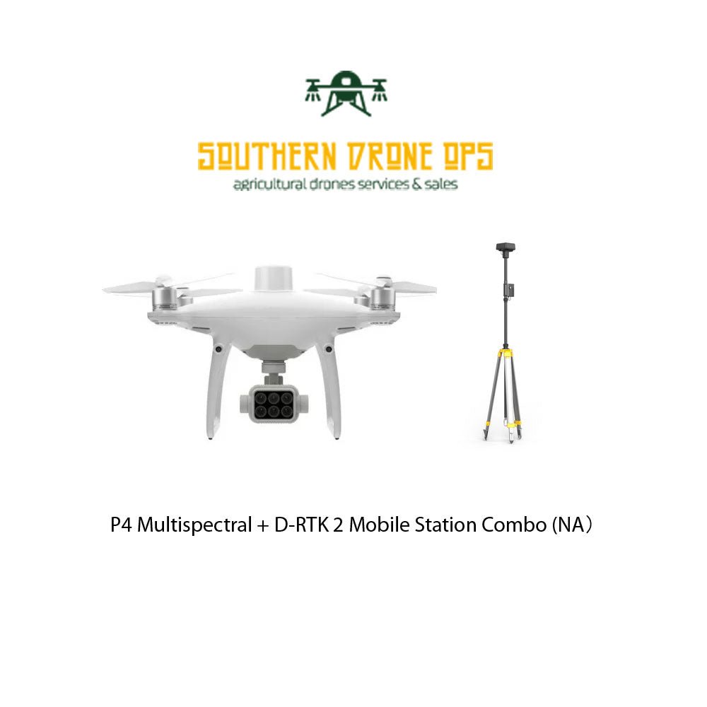 P4 Multispectral + D-RTK 2 Mobile Station Combo (NA) - Southern Drone OPS