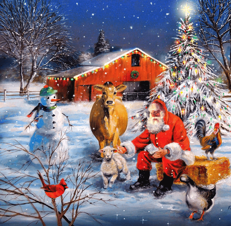 Santa’s New Ride: Drones, Tractors, and a Very Agricultural Christmas - Southern Drone OPS